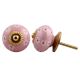 Pink Tiny Flower Dresser Knob